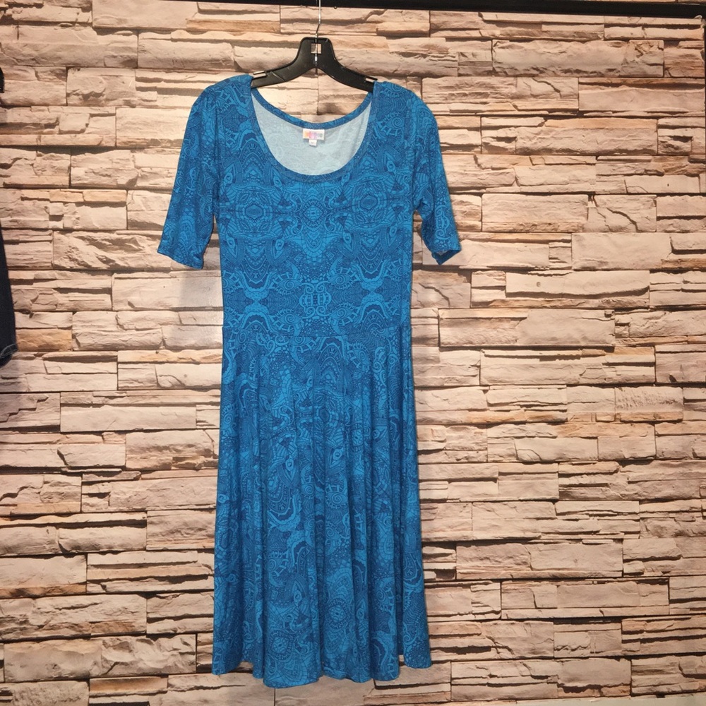 LulaRoe Julia Dress size M previous stock no tag